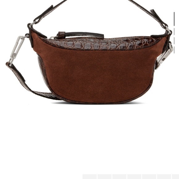 BY FAR brown mini ami shoulder bag - Picture 3 of 4